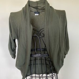 Rue21 Olive Green Cardigan
